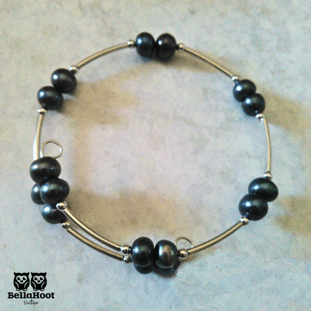 Faithfully Wrapped Bracelet - Midnight Faithfully Wrapped Bracelet - Midnight